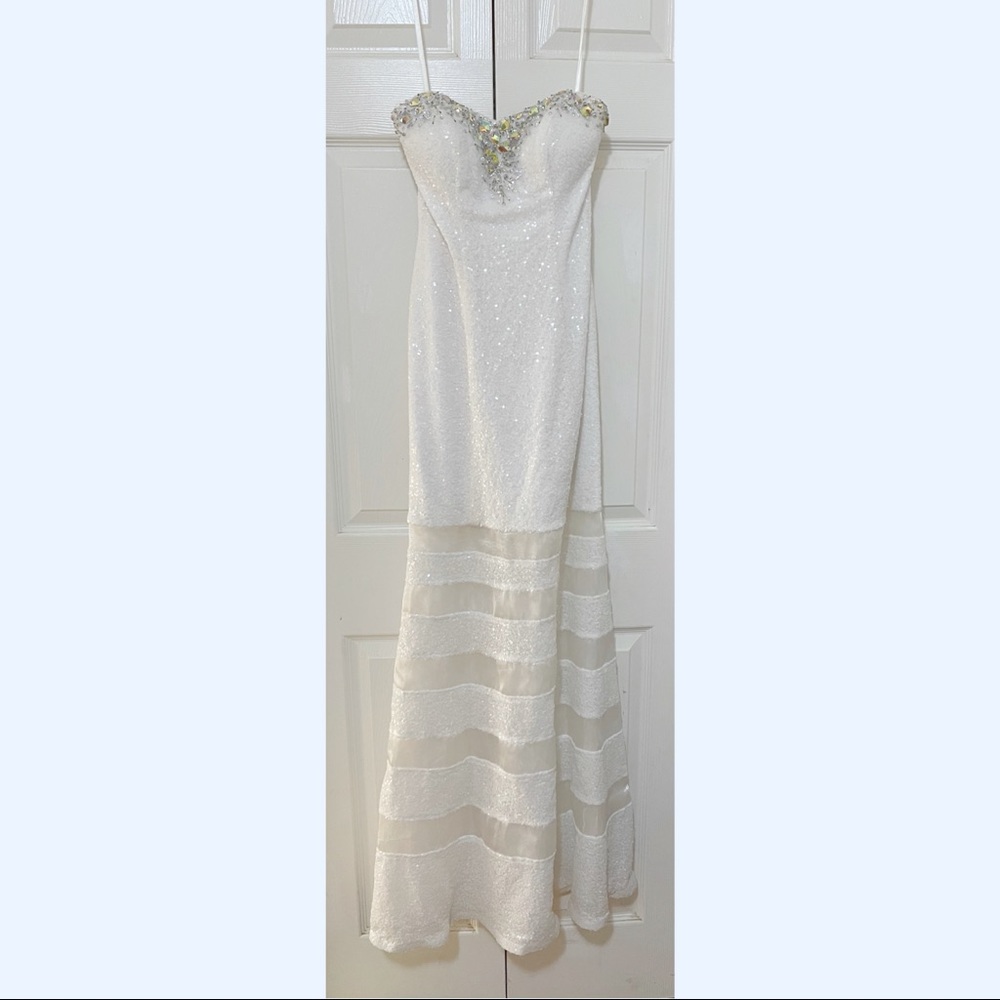 White Prom Dress